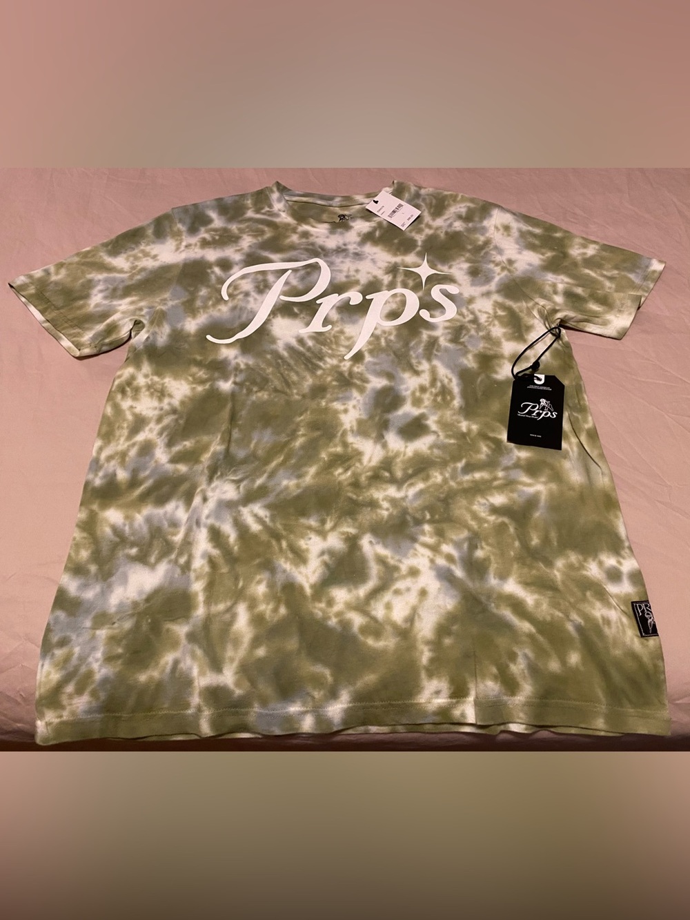 Prps Short Sleeve Tye Dyed T-Shirt Size Large Men’s New With Tags